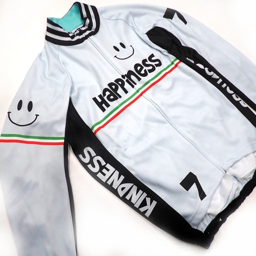 7-ITA ( セブンアイティエー ) 長袖ジャージ 【オンライン専売】 THE SMILE LS JERSEY ( ザ・スマイル ロングスリーブ ジャージ ) グレー L