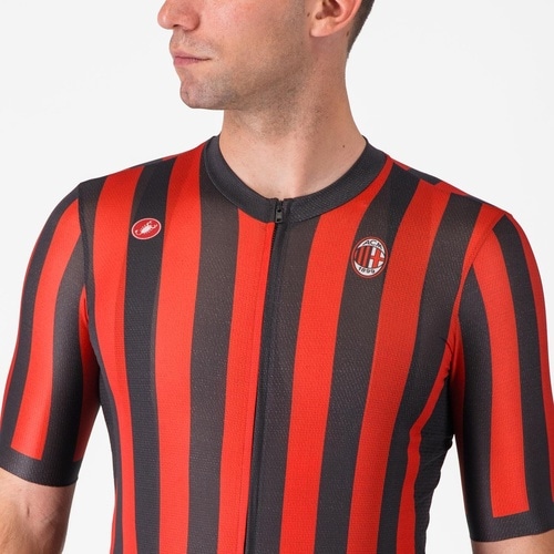 CASTELLI ( �J�X�e�� ) �����W���[�W AC MILAN ( AC�~���� ) COMPETIZIONE 3 JERSEY ( �R���y�e�B�c�B�I�[�l 3 �W���[�W ) 001 �z�[�� ���b�h / �u���b�N L