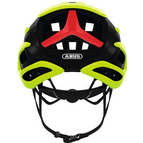 ABUS ( アブス ) スポーツヘルメット AIRBREAKER 【オンライン専売】 ( エアブレーカー ) ネオンイエロー L ( 59-61cm )