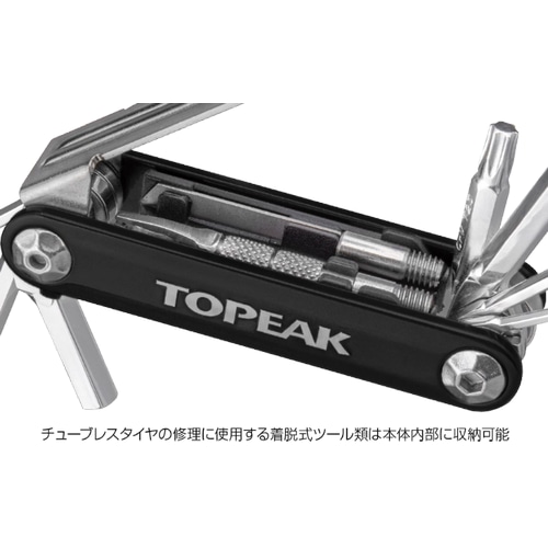 TOPEAK ( トピーク ) 携帯工具 チュビ 11 【オンライン特価品】 ブラック