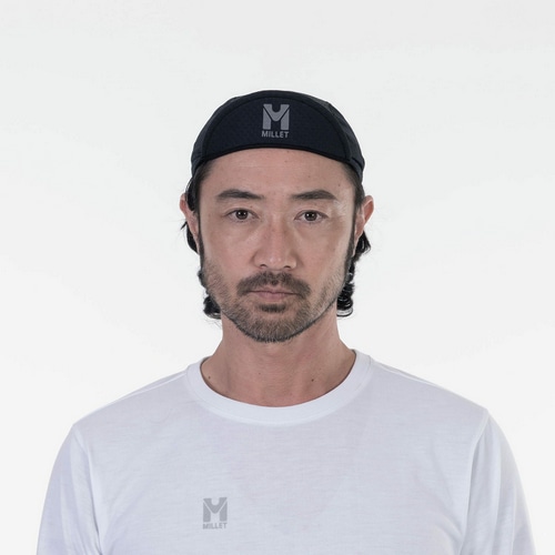 MILLET ( ミレー ) キャップ DRYNAMIC THROUGH CAP ( ドライナミック スルー キャップ ) ブラック M ( 57cm )