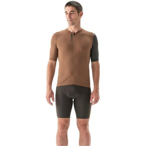 MAVIC ( マヴィック ) 半袖ジャージ ESSENTIAL JERSEY M ( エッセンシャル ジャージ メンズ ) ブロンズ/カーボン XL