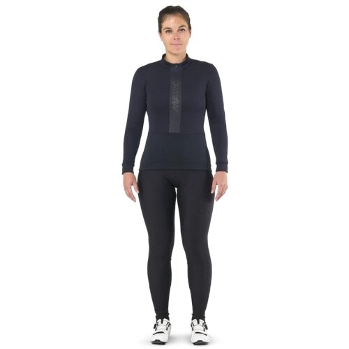MAVIC ( マヴィック ) 長袖ジャージ KSYRIUM THERMO JERSEY W ( キシリウム サーモ ジャージ W ) ディープ ブルー / ブラック S レディース