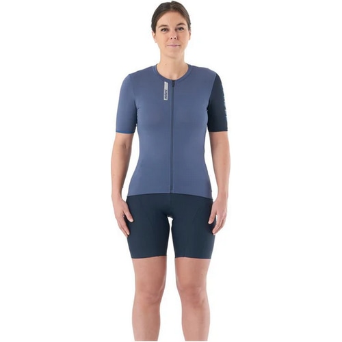MAVIC ( マヴィック ) 半袖ジャージ ESSENTIAL JERSEY W ( エッセンシャル ジャージ ウィメンズ ) コースタルフィヨルド/ディープブルー S レディース