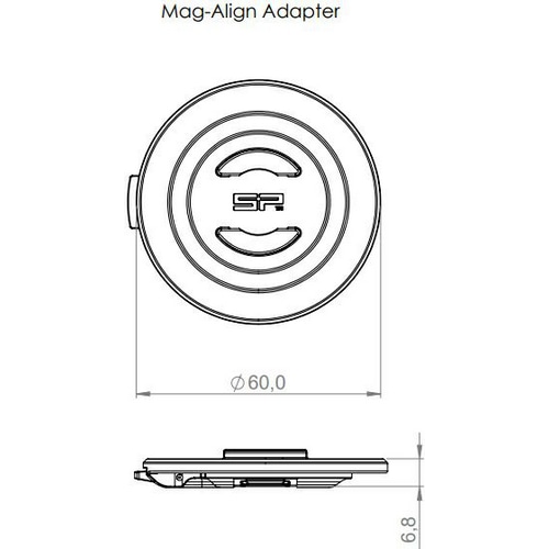 SP CONNECT ( GXs[RlNg ) TCNRs[^[ IvV SP MAG-ALIGN ADAPTER SPC+ ( GXs[RlNg }O ACA_v^[ )