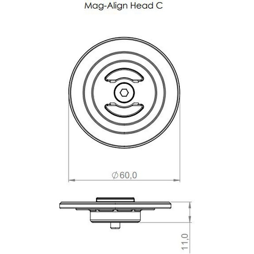 SP CONNECT ( GXs[RlNg ) TCNRs[^[ IvV SP MAG-ALIGN HEAD C ( GXs[RlNg }O ACwbhC )