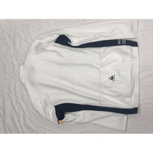 Le coq sportif ( ルコックスポルティフ ) 長袖ジャージ QCMQGC44 ENTRY BASIC JSY ( エントリー ベーシック ジャージ ) ホワイト L