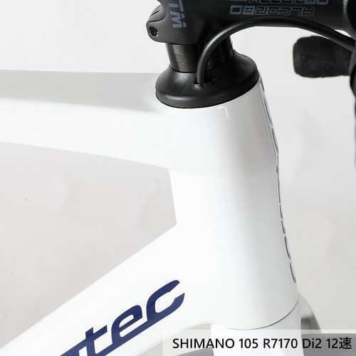 CORRATEC ( コラテック ) ロードバイク R.T.CARBON ( RT カーボン ) 105 Di2 R7170 / WH-RS171 ホワイト/ネイビー 50 (身長目安165cm前後)