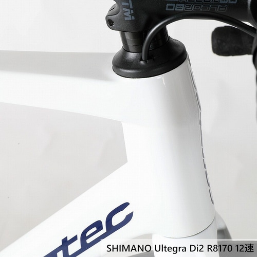 CORRATEC ( �R���e�b�N ) ���[�h�o�C�N R.T.CARBON ( RT �J�[�{�� ) Ultegra Di2 R8170 / WH-RS171 + ITM CH1R �����s�[�X�J�[�{���n���h���X�e�� �z���C�g/�l�C�r�[ 53 (�g���ڈ�170cm�O��)