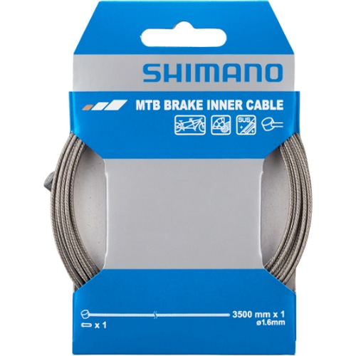 SHIMANO SMALL ( �V�}�m ) �@�B���P�[�u���� MTB�p SUS �u���[�L �C���i�[�P�[�u�� 1.6X3500mm