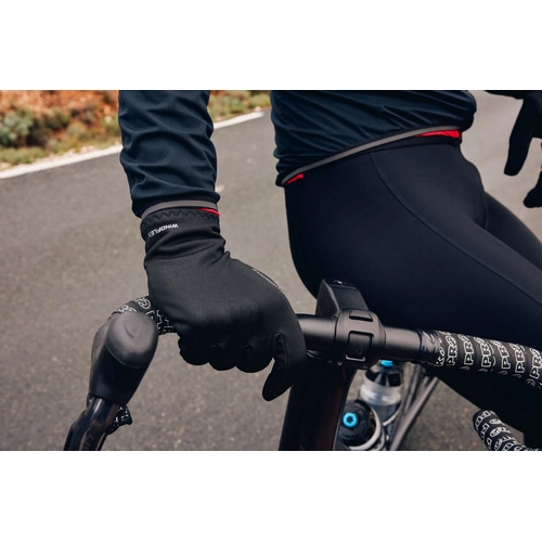 SHIMANO ( シマノ ) ウェア ウィンターグローブ WINDFLEX レースグローブ ブラック M (ヨーロッパサイズ)