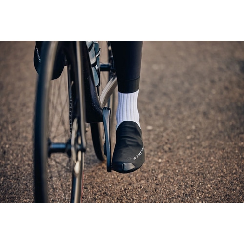 SHIMANO ( シマノ ) ウェア シューズカバー S-PHYRE ハーフシューカバー ブラック M ( 25.2-25.8cm )