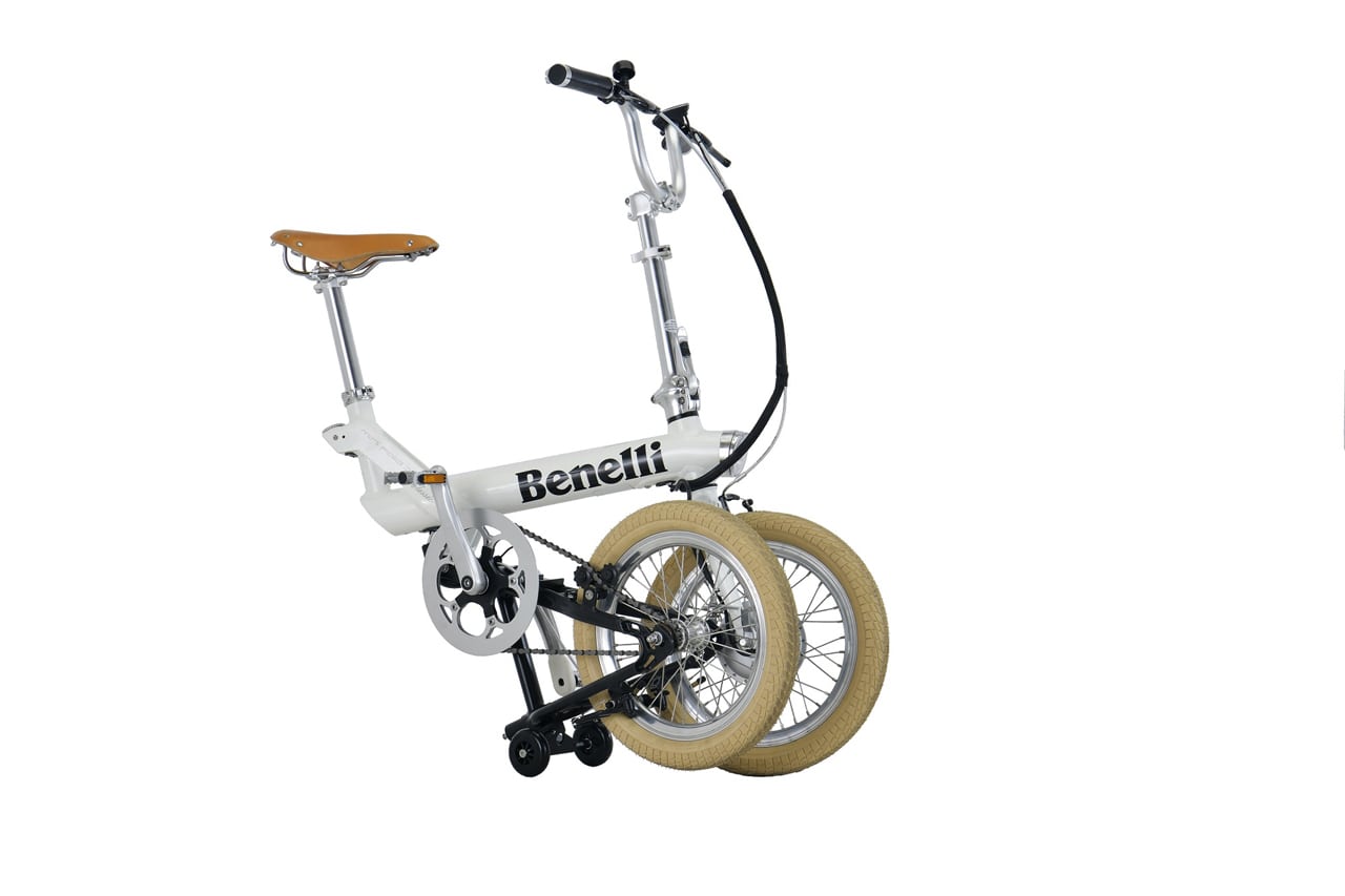 BENELLI ( ベネリ ) e-バイク MINI FOLD 16 CLASSIC ビアンコラッテ