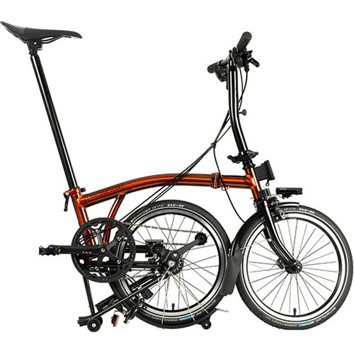 BROMPTON ( ブロンプトン ) 折りたたみ自転車 C Line Urban Low ( アーバン ロー ) S2L BLACK EDITION フレイム  ラッカー YSオリジナル輪行バッグプレゼント | 自転車・パーツ・ウェア通販 | ワイズロードオンライン