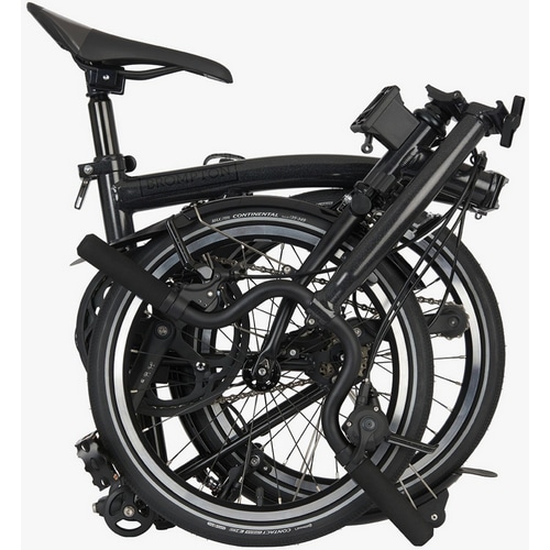 BROMPTON 折りたたみ自転車 ブラック BROMPTON ( ブロンプトン ) 折りたたみ自転車 P Line Mid ( P