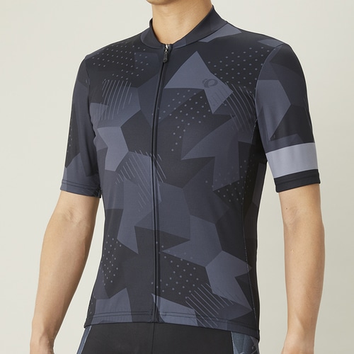 PEARL-IZUMI ( パールイズミ ) 半袖ジャージ 621-B プリント ジャージ アスファルト M