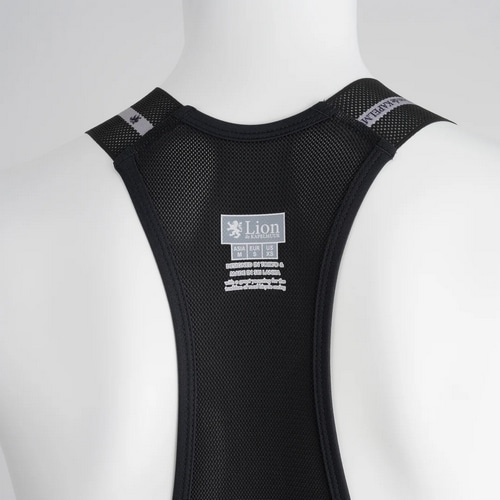 KAPELMUUR ( カペルミュール ) ビブショーツ ビブショーツ クロスオーバー2 ゴールドパッド ブラック M