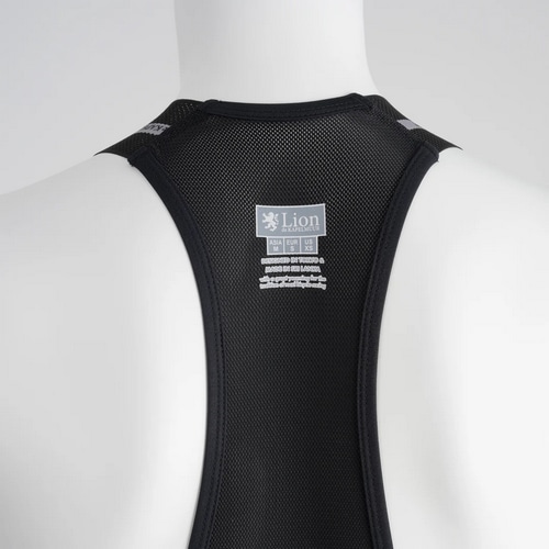 KAPELMUUR ( カペルミュール ) ビブタイツ ビブタイツ クロスオーバー ゴールドパッド ブラック M