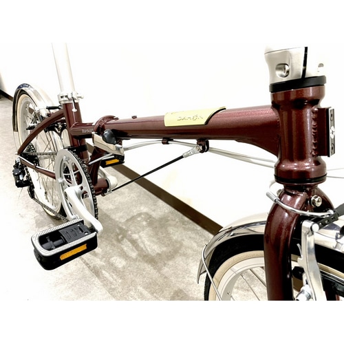 DAHON ( ダホン ) 折りたたみ自転車 BOARDWALK D7 ( ボードウォーク D7 ) チョコレート 20インチ (  適正身長145-195cm前後 )