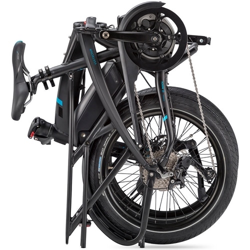 TERN ( ターン ) 電動アシスト自転車（e-bike） VEKTRON S10 マットブラック/ブラック(ブライト ブルー)