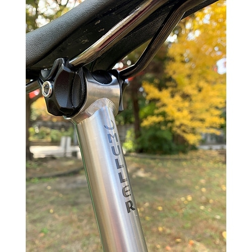 MULLER ( ミューラー ) シートポスト SEAT POST TITANIUM OFFSET 0MM ( シートポスト チタニウム オフセット  0MM ) シルバー 27.2mm