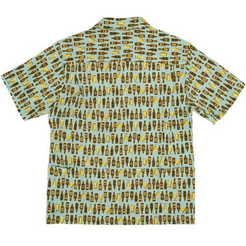 rin project ( リンプロジェクト ) Tシャツ・カジュアルウェア サイクリストアロハ BEER 青ビール L