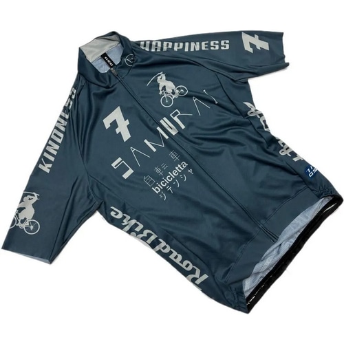 7-ITA ( セブンアイティエー ) 半袖ジャージ KANJI BIKE JERSEY ( カンジ バイク ジャージ ) ネイビー S