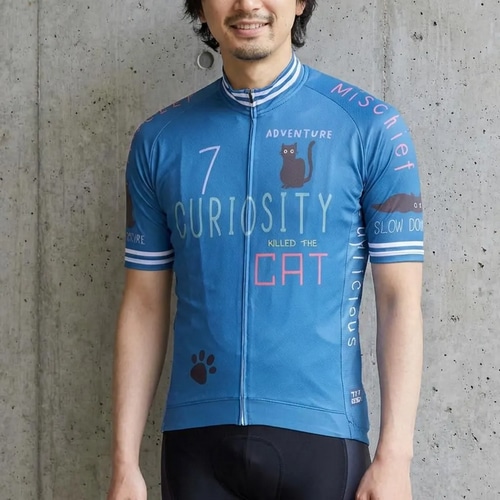 7-ITA ( �Z�u���A�C�e�B�G�[ ) �����W���[�W CURIOSITY CAT JERSEY ( �L�����I�V�e�B �L���b�g �W���[�W ) �l�C�r�[ S