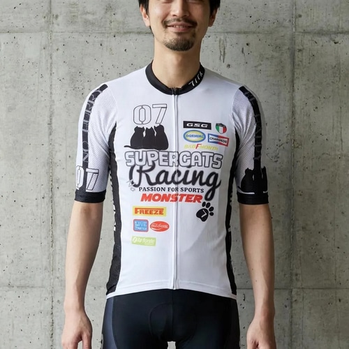 7-ITA ( セブンアイティエー ) 半袖ジャージ SUPER CATS JERSEY ( スーパーキャット ジャージ ) オフホワイト XL