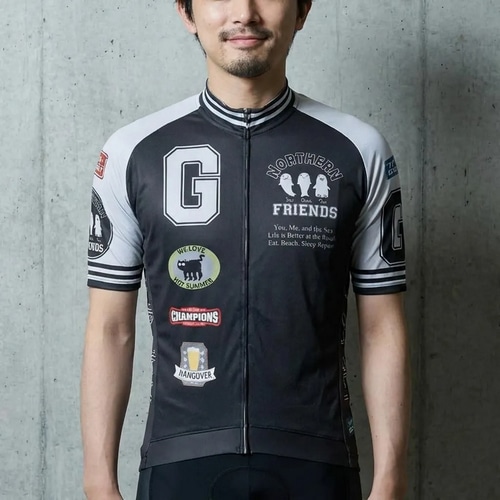 7-ITA ( �Z�u���A�C�e�B�G�[ ) �����W���[�W NORTHERN FRIENDS JERSEY ( �m�[�U�� �t�����Y �W���[�W ) �u���b�N/�O���[ L