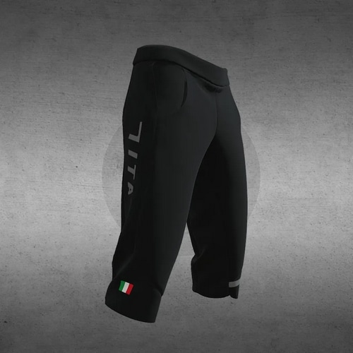 7-ITA ( セブンアイティエー ) サイクリングパンツ COBRA X 3/4 PANTS ( コブラ エックス クウォーター パンツ ) ブラック M
