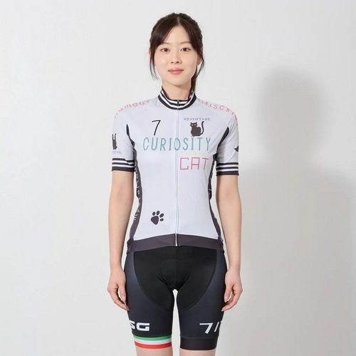 7-ITA ( �Z�u���A�C�e�B�G�[ ) �����W���[�W CURIOSITY CAT LADY JERSEY ( �L�����I�V�e�B �L���b�g ���f�B�[�X �W���[�W ) �I�t�z���C�g M ���f�B�[�X