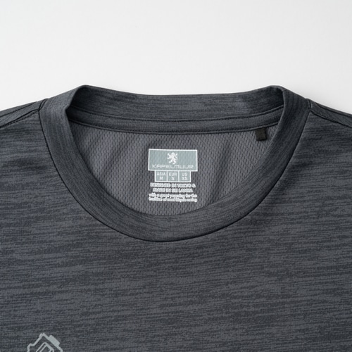 KAPELMUUR ( カペルミュール ) Tシャツ・カジュアルウェア ドライ長袖Tシャツ クランクセット チャコールグレー L
