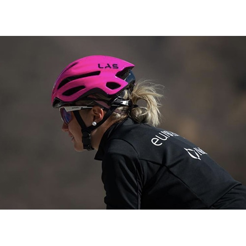 LAS ( ラス ) スポーツヘルメット VIRTUS ( ヴィルトゥス ) ピンク/ブラック S