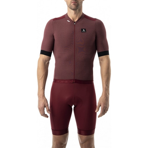 ETXE-ONDO ( エチェオンド ) 半袖ジャージ ONDAR S/S JERSEY ( オンダー ショートスリーブジャージ ) マルーン S