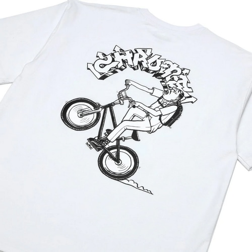 CHROME ( クローム ) Tシャツ・カジュアルウェア LSC TEE WIDE FIT ESOW VER.1 ( ライムストーン ケーブ ティー ワイド フィット ESOW Ver.1 ) ホワイト M