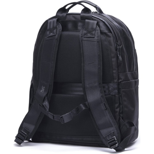 美品✨ディーゼル 近年　メタルDロゴ ムーンバックパック リュック 黒 2way CHROME ( クローム ) バックパック AXCEL DAYPACK MD ( アクセル