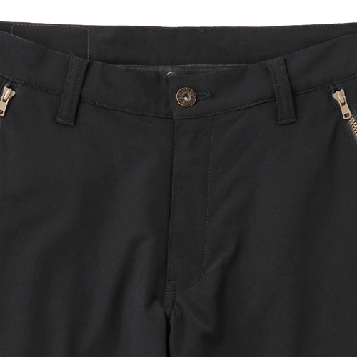 KAPELMUUR ( カペルミュール ) カジュアルパンツ ストレッチナイロン 脚長パンツ ブラック L