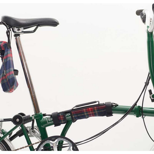 rin project ( リンプロジェクト ) フレームプロテクター BPキャリーハンドル ツイード ネイビーチェック フリーサイズ