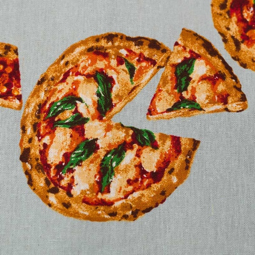 rin project ( リンプロジェクト ) Tシャツ・カジュアルウェア はらぺこアロハ ピザ(ブルー) M