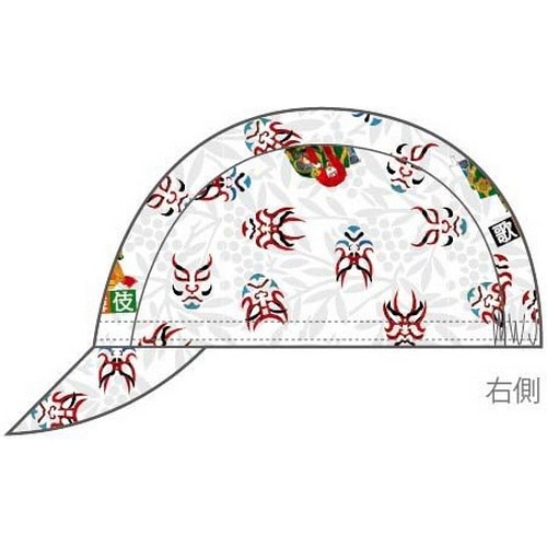 PEARL-IZUMI ( p[CY~ ) Lbv Y474 JAPAN CAP ( Wp Lbv ) KABUKI F