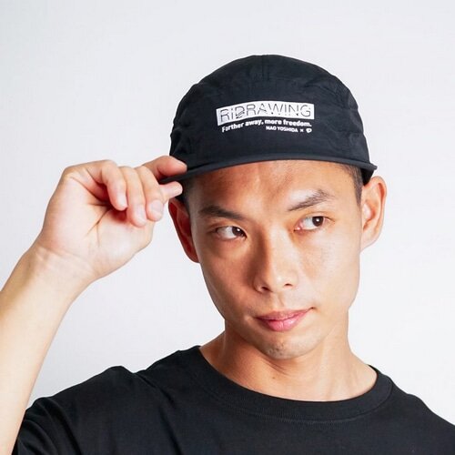 PEARL-IZUMI ( パールイズミ ) キャップ NAO YOSHIDA×PI ライドローイング ジェット キャップ ブラック フリーサイズ