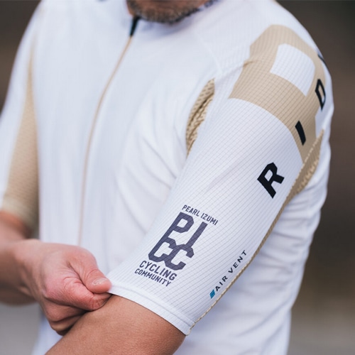 PEARL-IZUMI ( パールイズミ ) 半袖ジャージ PICC611-B PICC エアベント ジャージ ホワイト S