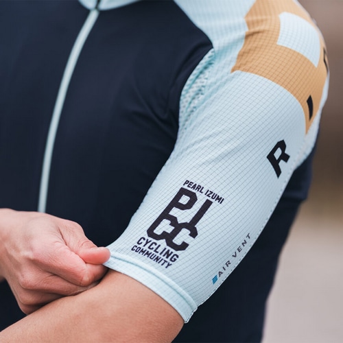 PEARL-IZUMI ( パールイズミ ) 半袖ジャージ PICC611-B PICC エアベント ジャージ ダークネイビー S