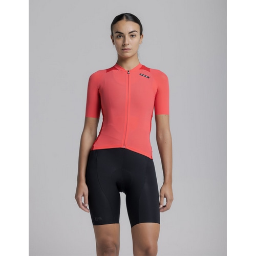 ETXE-ONDO ( エチェオンド ) 半袖ジャージ ALDA 110 COLOR EDITION W JERSEY ( アルダ 110 カラーエディション ウィメンズ ジャージ ) コーラル/レッド XS レディース