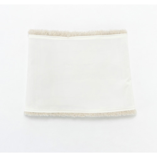 KAPELMUUR ( カペルミュール ) 裏ボアネックウォーマー アイボリー/ベージュ フリーサイズ