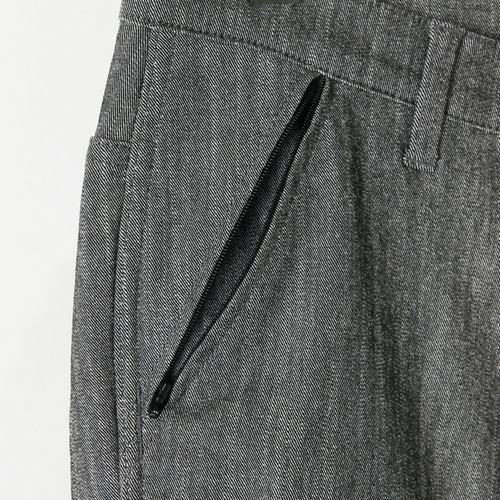 KAPELMUUR ( カペルミュール ) ストレッチスリムパンツ スラブグレー S