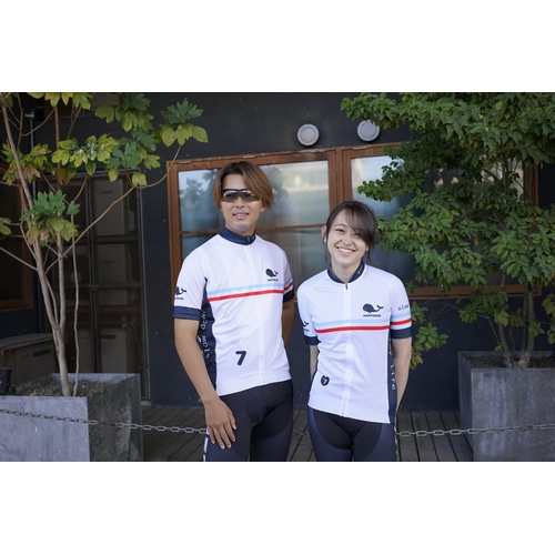 7-ITA ( セブンアイティエー ) 半袖ジャージ CLASSIC 7 JERSEY ( クラッシック セブン ジャージ ) ホワイト S