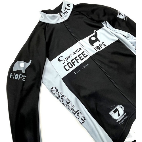 7-ITA ( セブンアイティエー ) 長袖ジャージ 【オンライン専売】 HOPE CAFE LS JERSEY ( ホープカフェ ロングスリーブジャージ ) グラファイト M