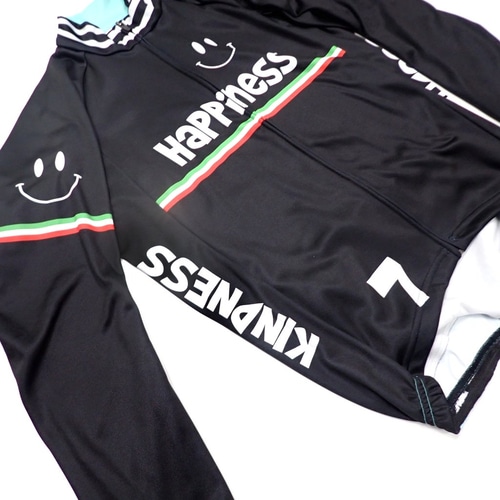 7-ITA ( セブンアイティエー ) 長袖ジャージ THE SMILE LS JERSEY ( ザ スマイル ロングスリーブ ジャージ ) ブラック S